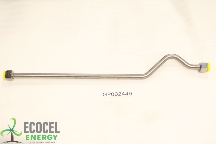 AC stainless steel pipe D20mm with EO2 20S fittings L=810