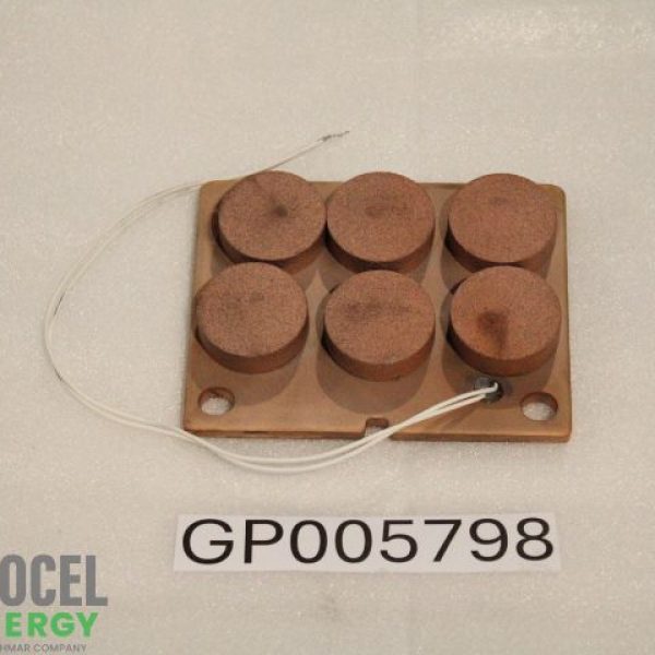 Brake pad with thyristor (cale B)