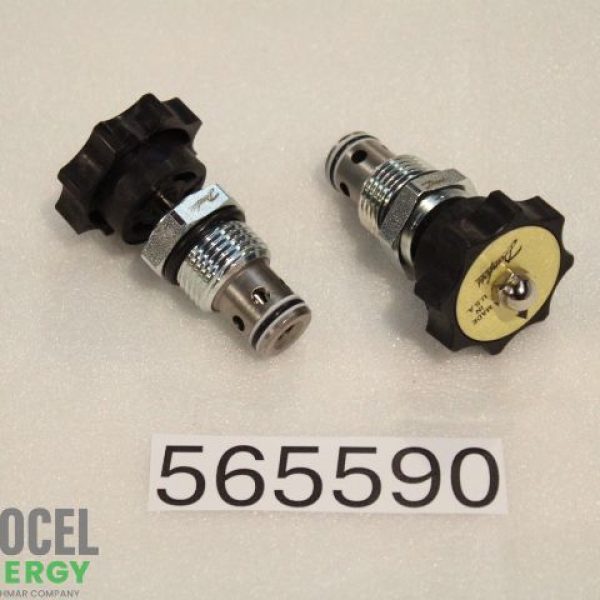 Valve, Hyd, Needle, 15 l/min, M20x1.5
