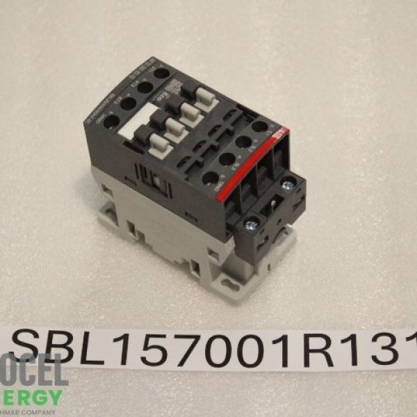 ABB – 1SBL157001R1310 CONTACTOR 3 POLE, 5.5KW 12A AC3, COIL 100-250V50/60HZ 100-250VDC, N/O AUX