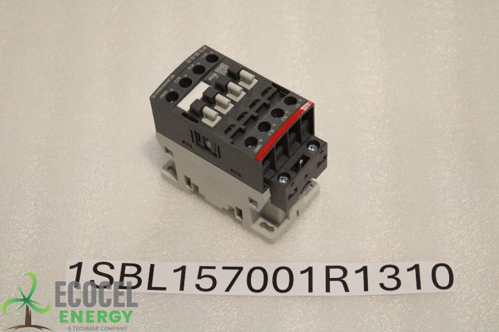 ABB - 1SBL157001R1310 CONTACTOR 3 POLE, 5.5KW 12A AC3, COIL 100-250V50/60HZ 100-250VDC, N/O AUX