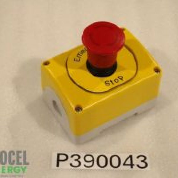 Emergency button with box